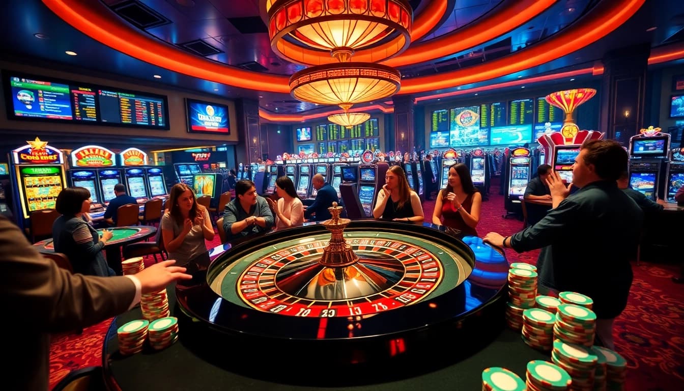 Experience high-stakes action at 789P casino with vibrant chip stacks and roulette excitement.
