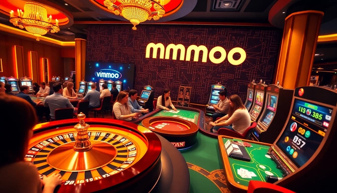 Experience link vào mmoo at a dynamic online casino with vibrant games and professional ambiance.