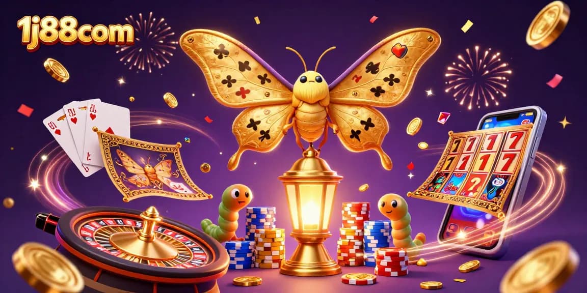Experience thrilling gameplay at 1j88com with captivating 3D casino elements and vibrant animations.