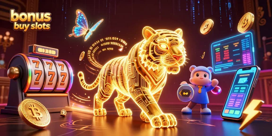 Experience thrilling bonus buy slots with exciting 3D cartoon characters and digital casino elements.
