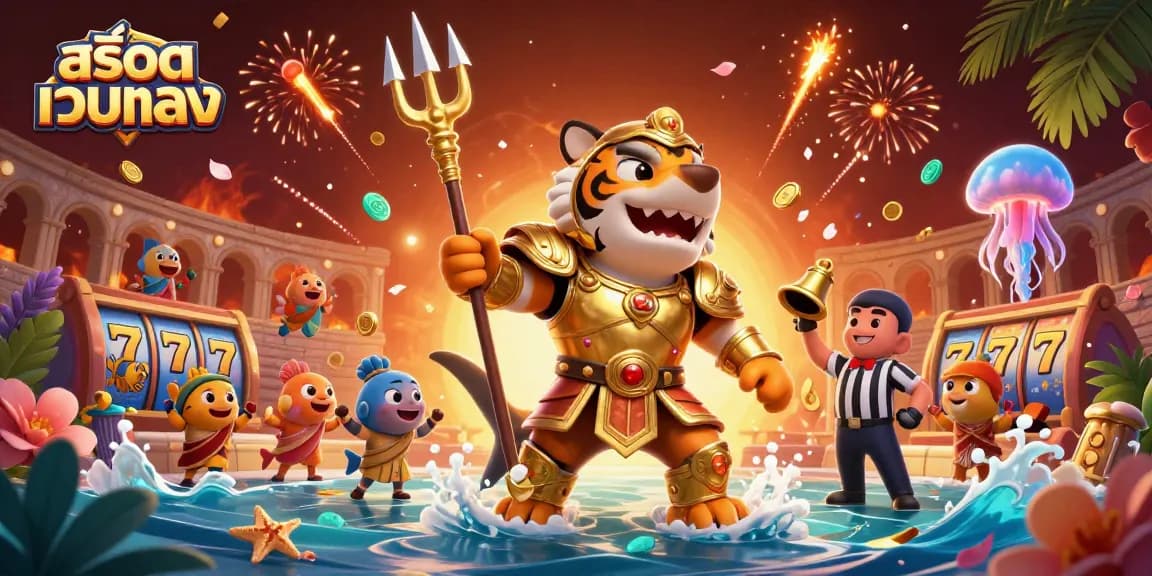 สัมผัสประสบการณ์การเล่นเกมที่ตื่นเต้นที่ สล็อตเว็บตรง กับวงล้อสล็อตที่น่าตื่นเต้นและนักรบฉลาม