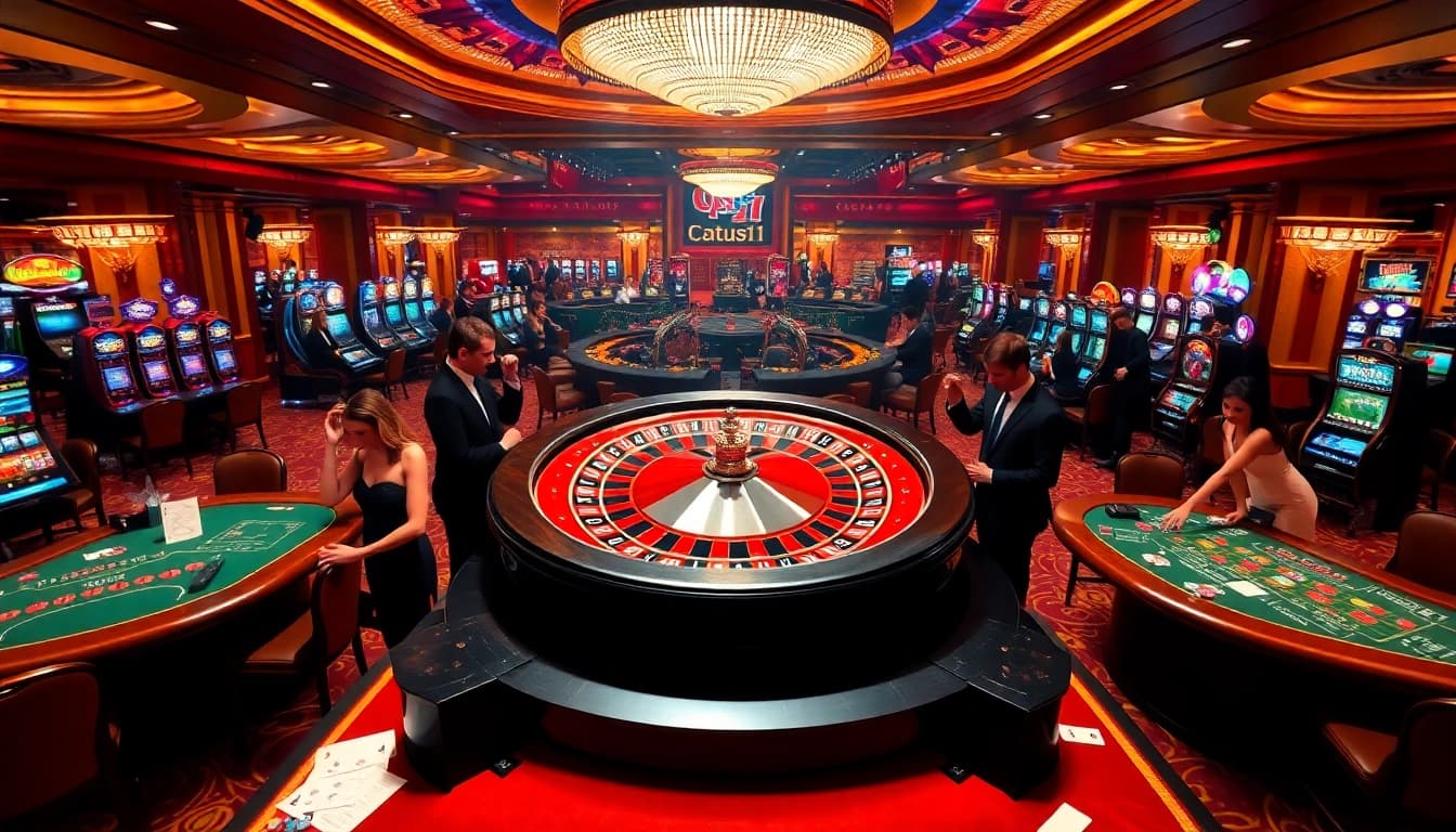Experience the thrill of winning at situs11 with vibrant casino games and eager players.
