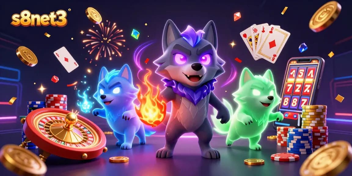 Experience the thrill of winnings with s8net3's vibrant casino atmosphere and energetic gameplay.