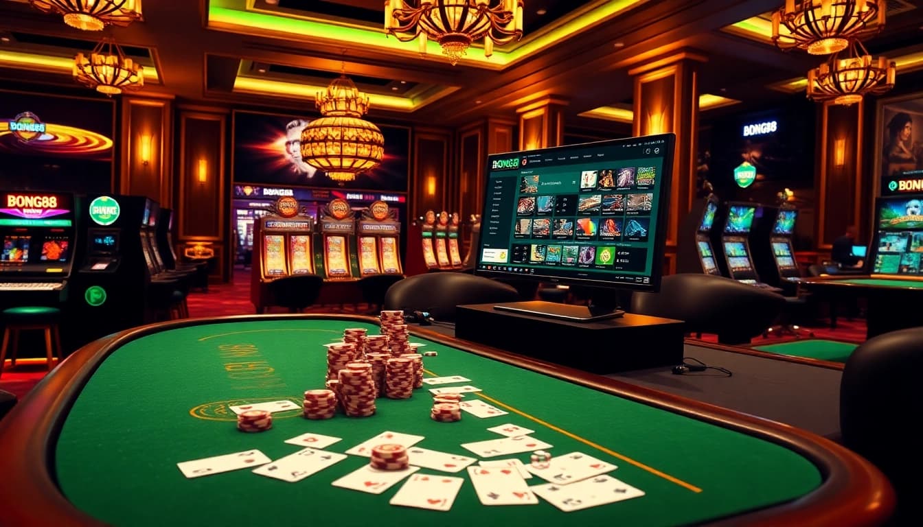 Experience thrilling gameplay at https://bong88.casa/ with luxurious casino visuals and live interactions.