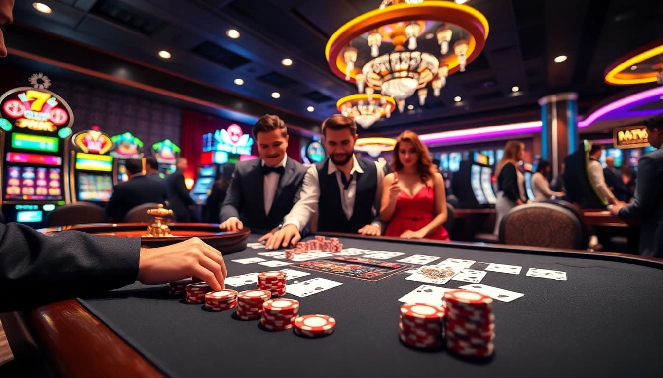 Engage in high-stakes gameplay at https://gk88.bond/ with vibrant casino ambiance and professional dealers.