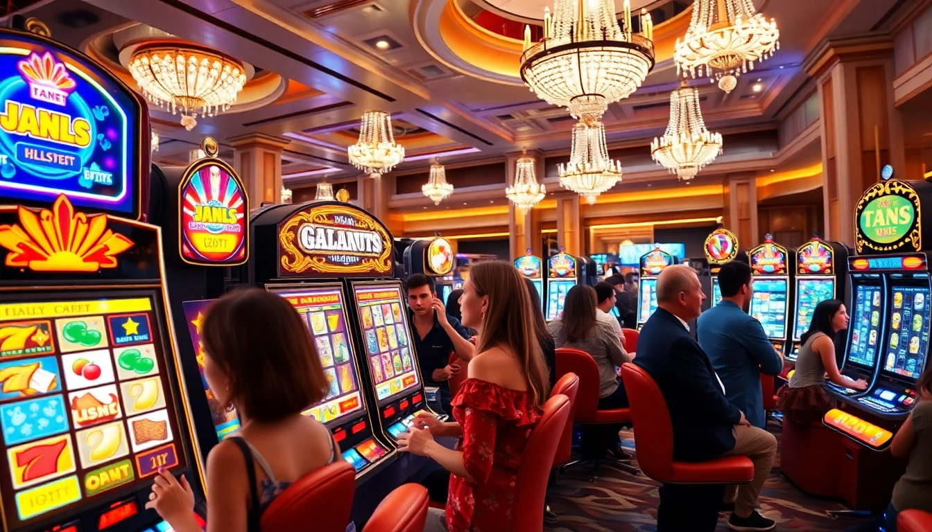 Menangkan slot gacor mudah menang dengan slot mesin berwarna-warni di kasino yang hidup.