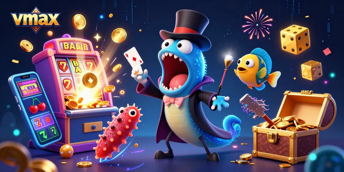 Experience vibrant and exciting vmax casino action with lively characters and dynamic game elements!