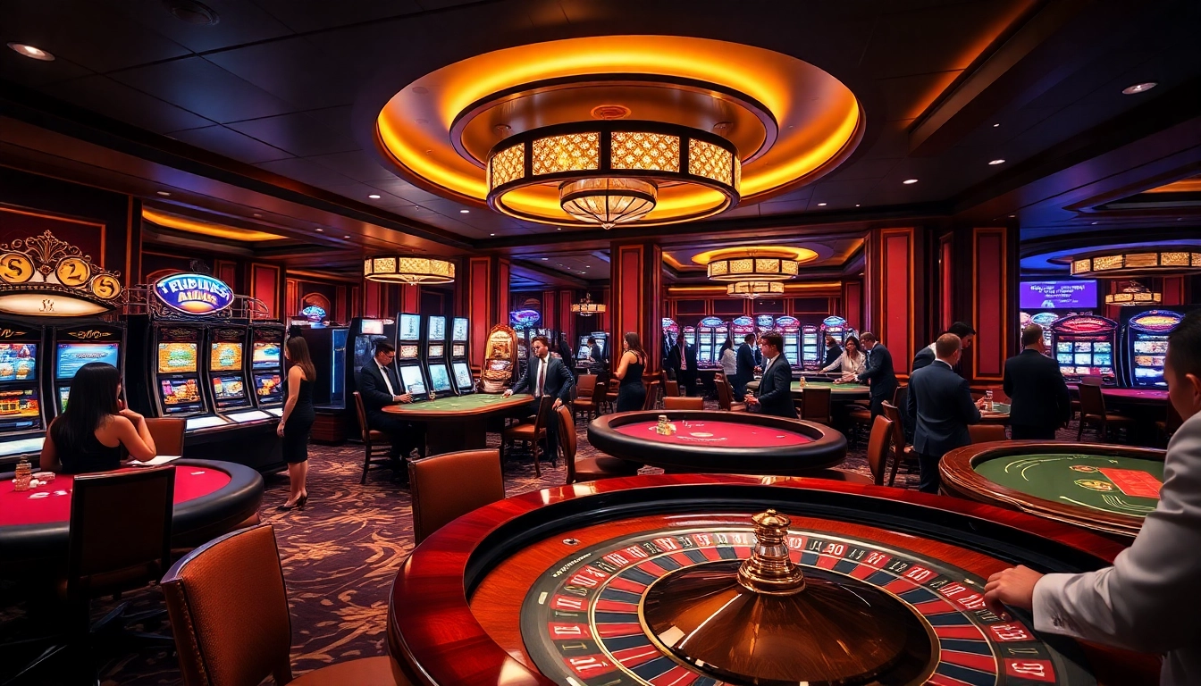 SODO Casino table full of action with players enjoying poker and vibrant game atmosphere.