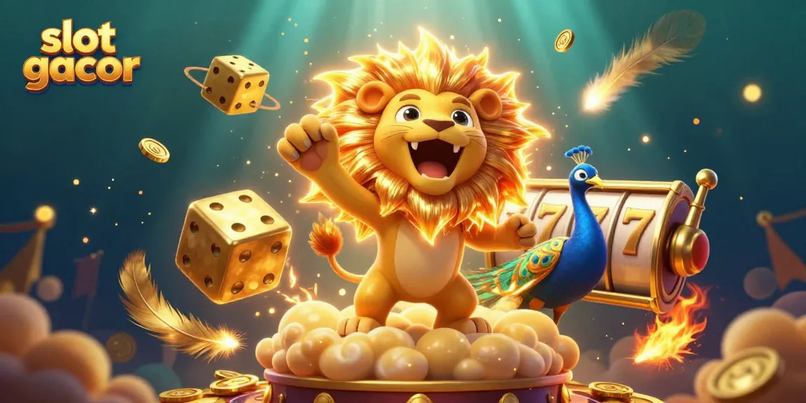 Experience the thrill of slot gacor with vibrant 3D characters and dynamic game elements