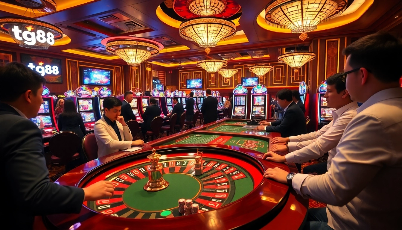 Experience high-stakes action at tg88 with vibrant casino games and lively players.