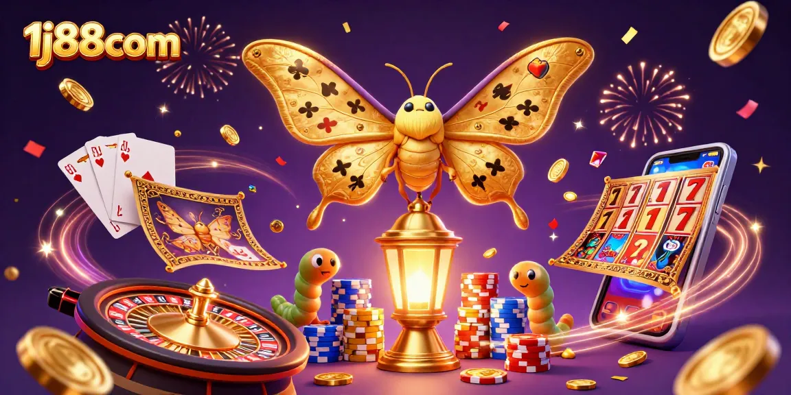 Experience thrilling gameplay at 1j88com with captivating 3D casino elements and vibrant animations.