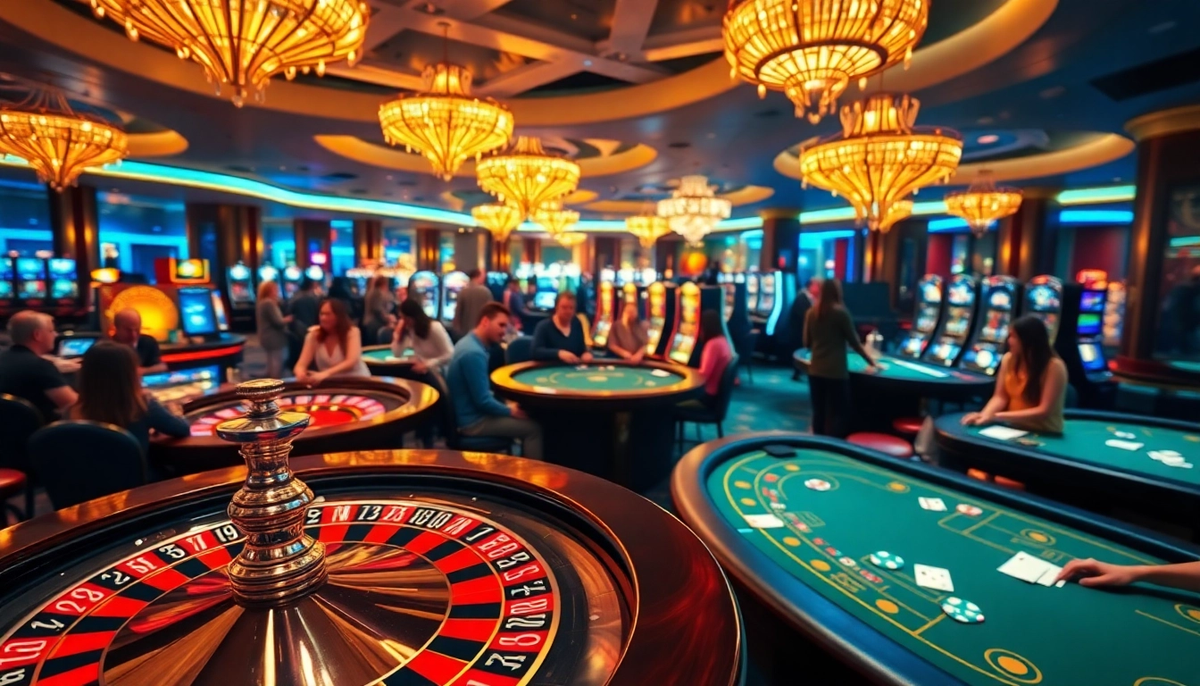 Experience high-stakes gambling action at mm88.com with vibrant casino tables and dynamic players.