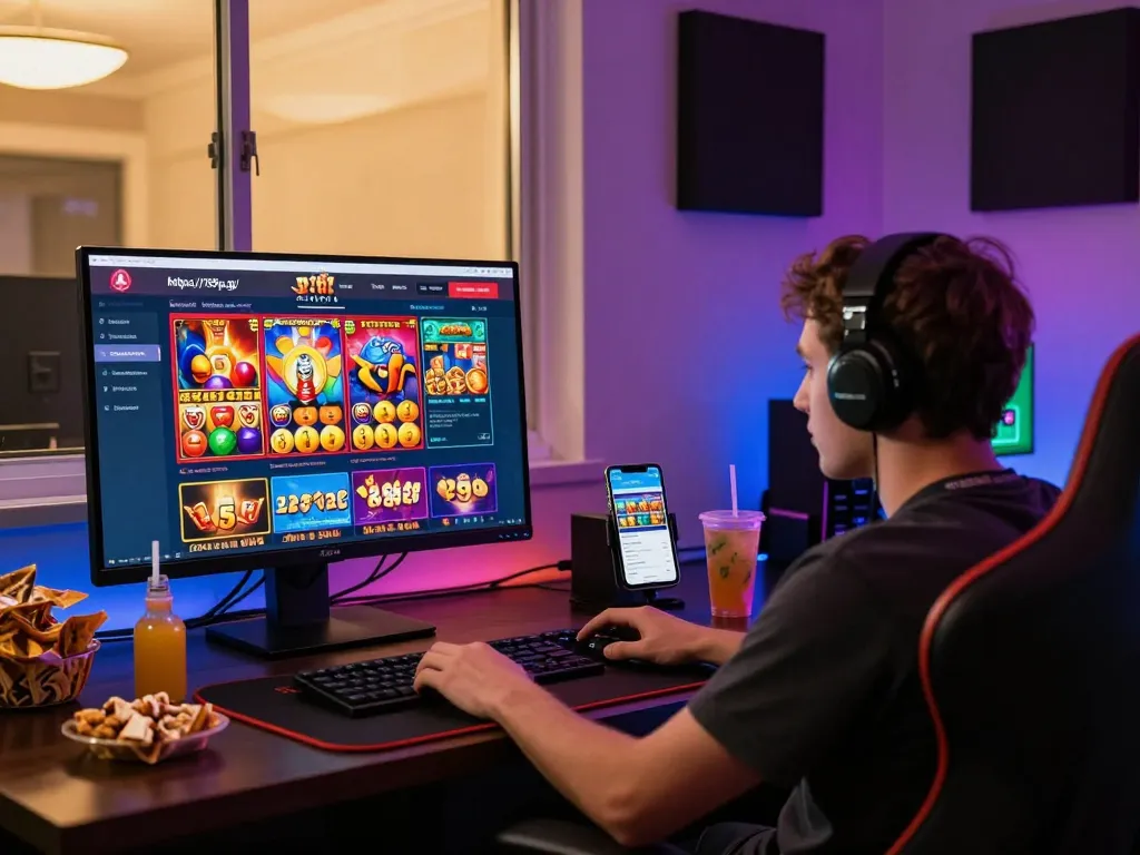 Experience the ultimate gaming thrill with https://789p.gg/ showcasing an engaging online gambling interface.