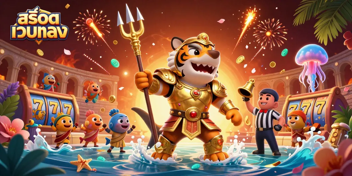 สัมผัสประสบการณ์การเล่นเกมที่ตื่นเต้นที่ สล็อตเว็บตรง กับวงล้อสล็อตที่น่าตื่นเต้นและนักรบฉลาม