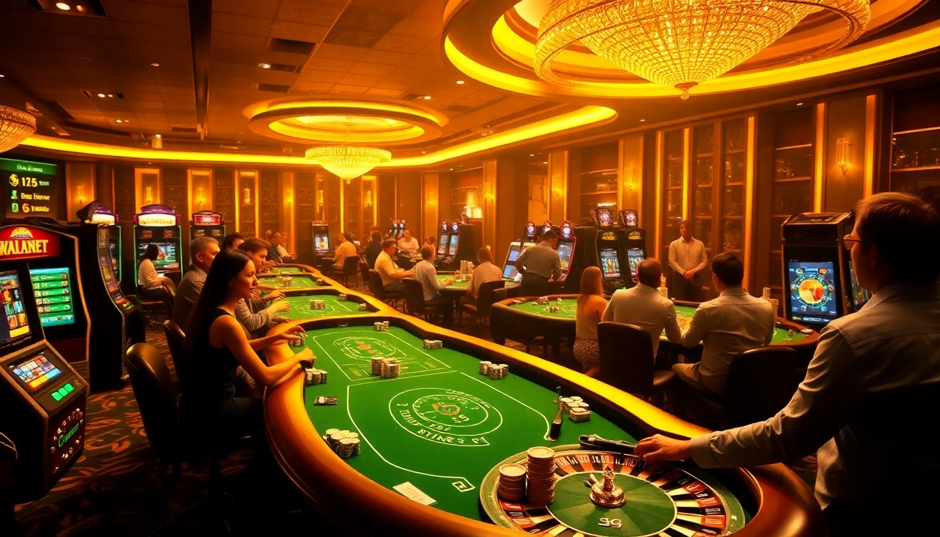 Experience high stakes at G28's vibrant casino tables filled with excitement and thrill.