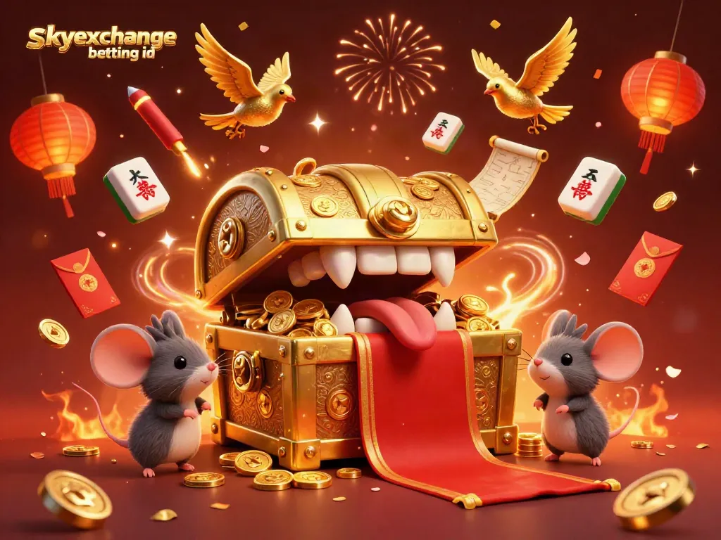 Experience the excitement of skyexchange betting id with vibrant casino imagery filled with gold-rich elements.