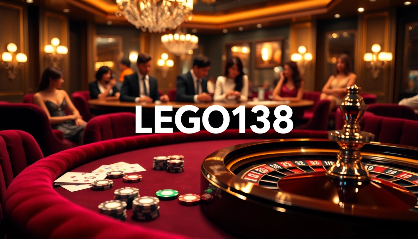 Experience thrilling gambling with LEGO138's exciting games and vibrant casino atmosphere.