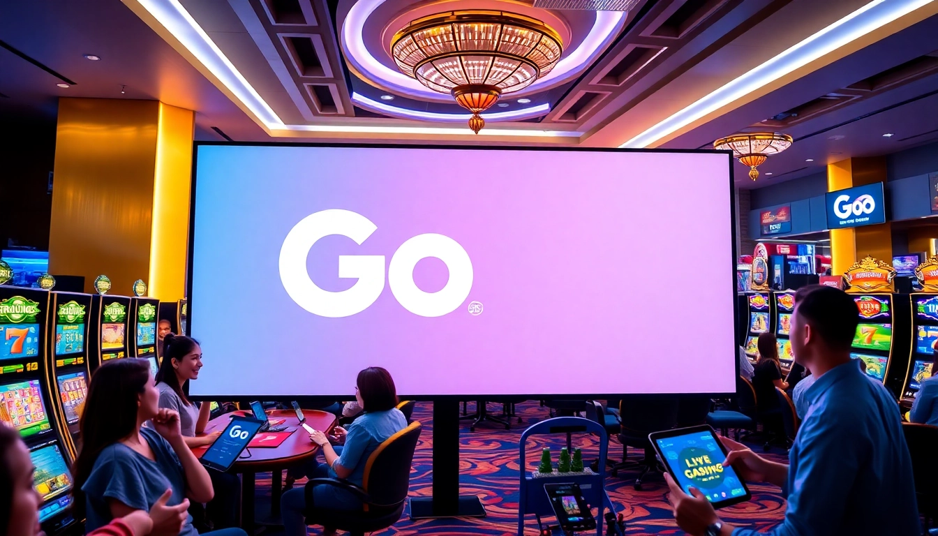 Engaging Go88 online gaming environment showcasing vibrant casino action and player interaction.