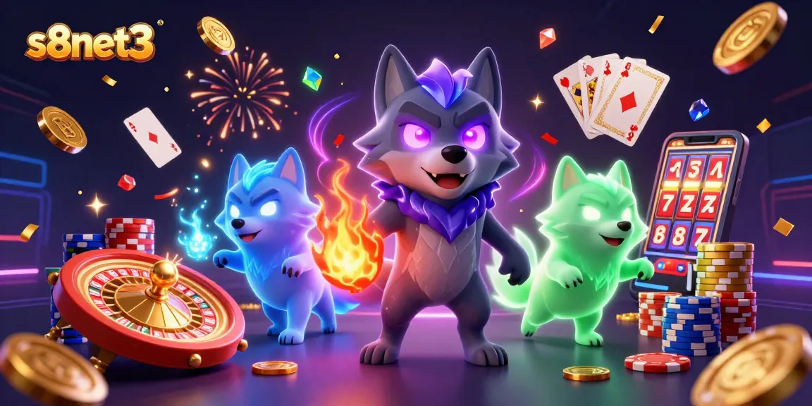 Experience the thrill of winnings with s8net3's vibrant casino atmosphere and energetic gameplay.