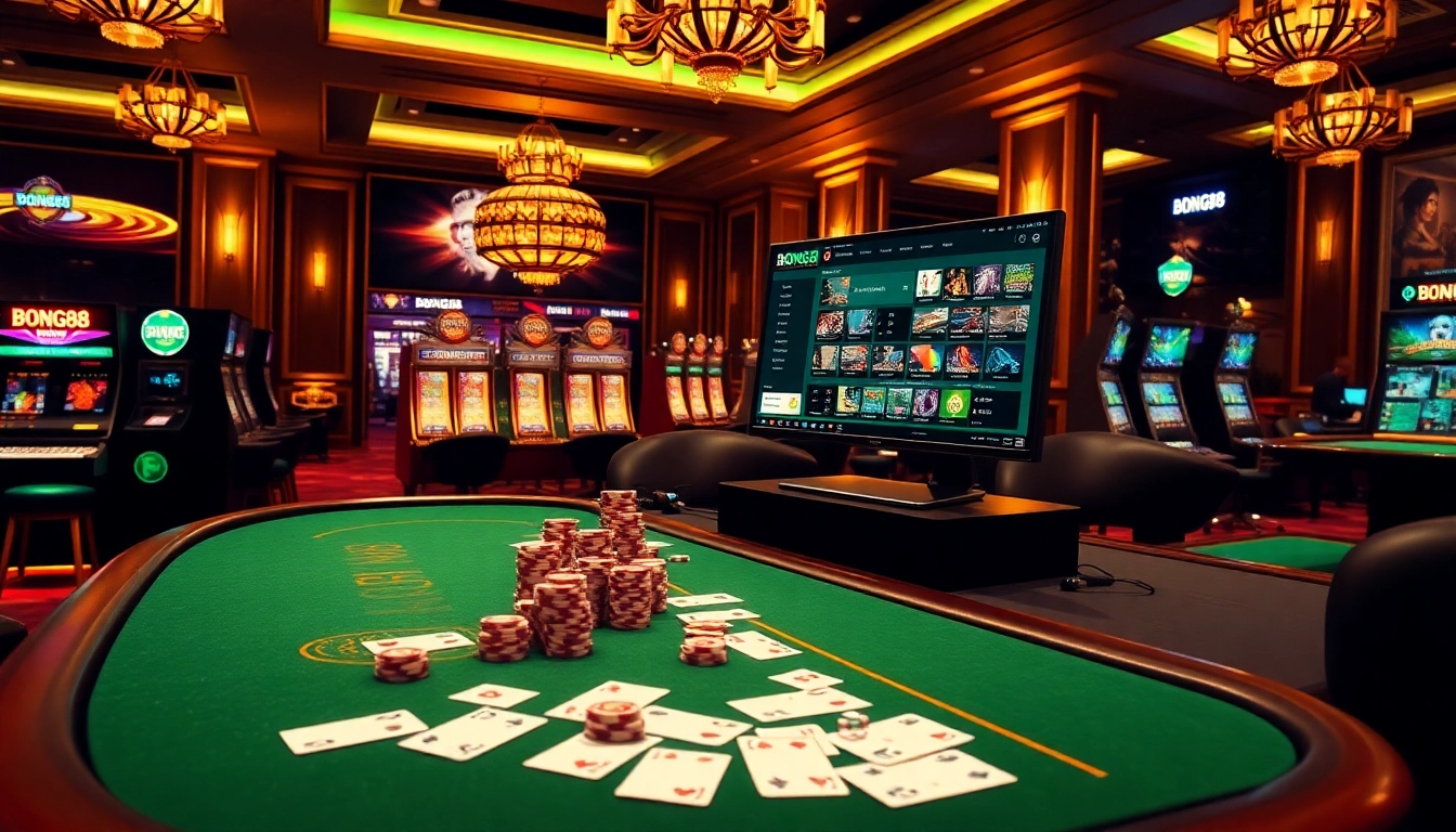 Experience thrilling gameplay at https://bong88.casa/ with luxurious casino visuals and live interactions.