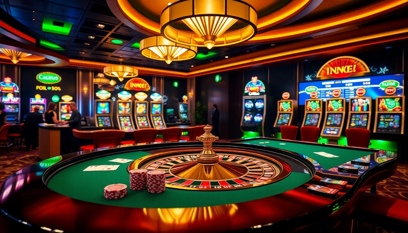 Experience high-stakes gambling at https://rr88c.mobi/ with a thrilling casino layout featuring roulette and slot machines.