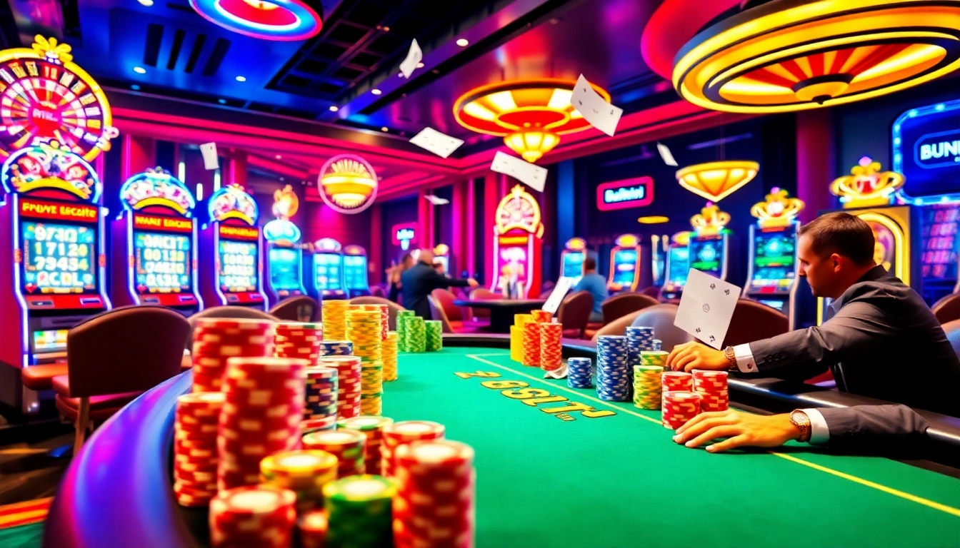 Experience the thrill of gambling at https://luck882.co.com/ with vibrant poker, roulette, and slot visuals.