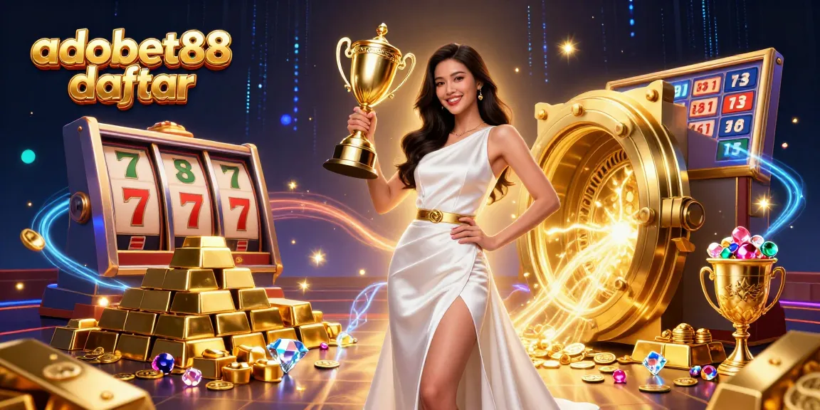 Experience winning excitement with adobet88 daftar, featuring dynamic jackpots and thrilling slot gameplay.