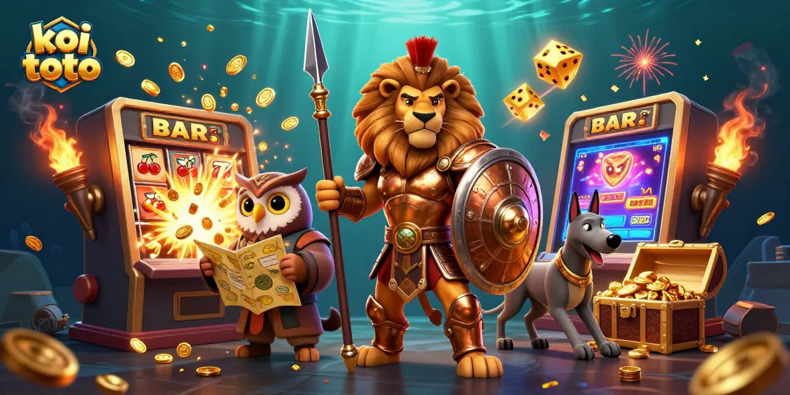 Experience exciting games at koi toto with colorful visuals and thrilling jackpots!