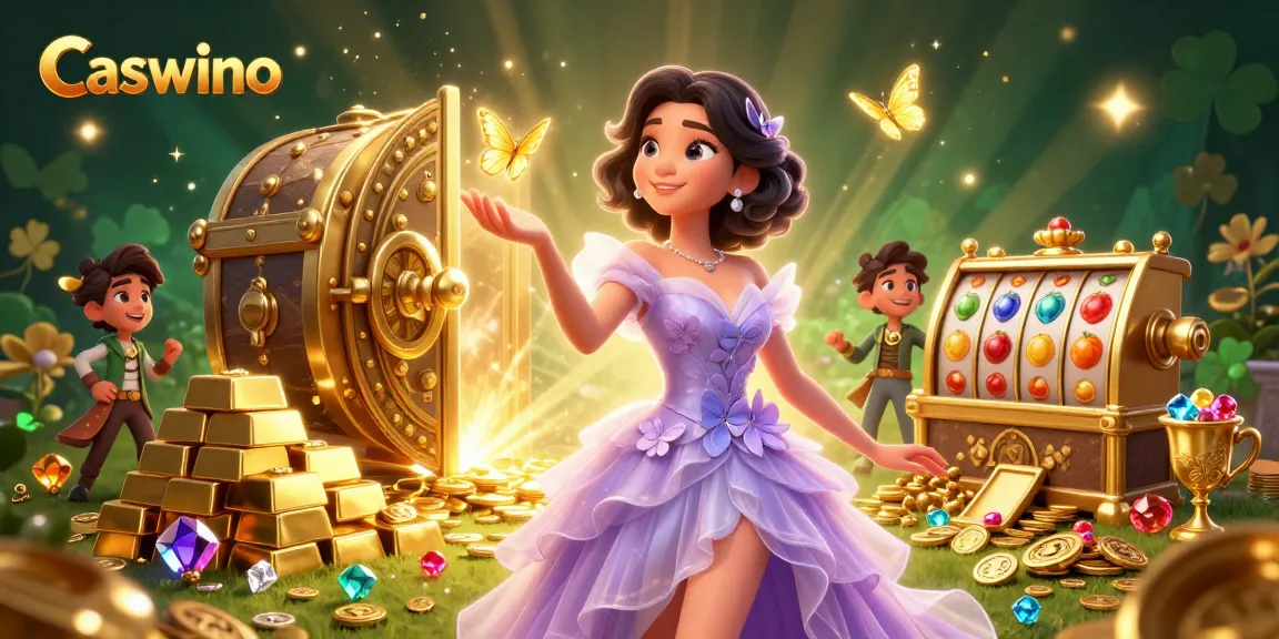 Experience Caswino casino excitement with vibrant slots and enchanting treasures.