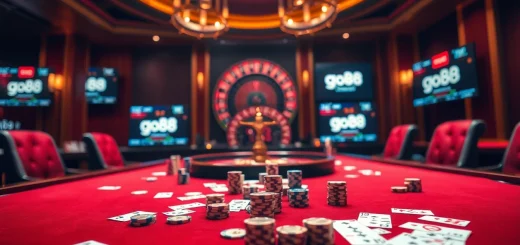 Experience the thrill of go88 at a luxurious casino table filled with excitement and high stakes.