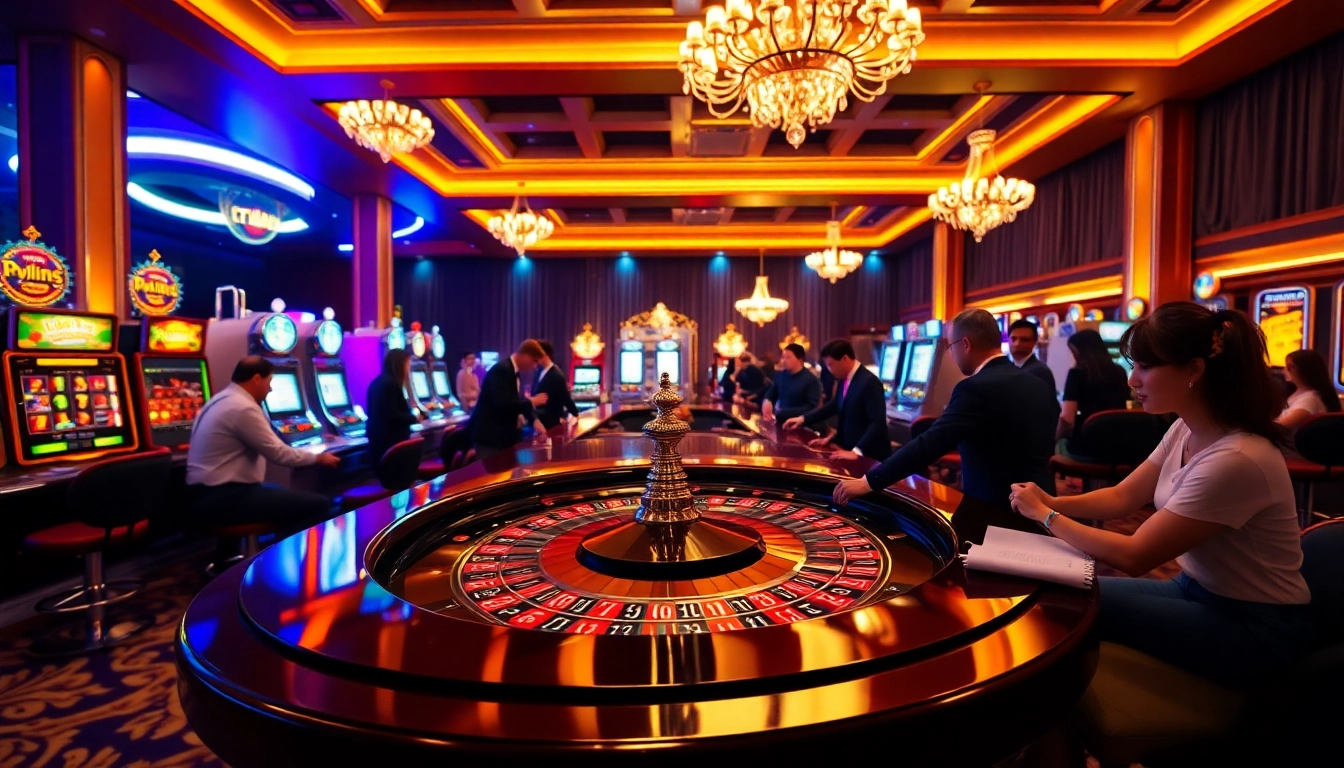 Experience the excitement of online gambling at DF999 with vibrant casino visuals.