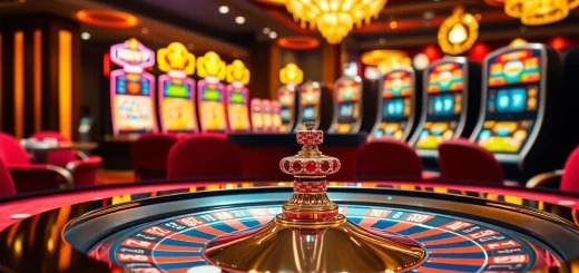 Players thrillingly engage at a RIKVIP table, showcasing vibrant casino excitement and luxury.