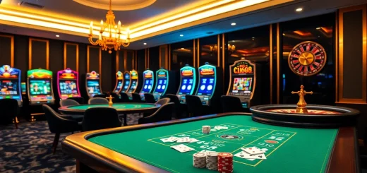 C168 offers an exciting online casino experience with vibrant poker tables and slot machines.