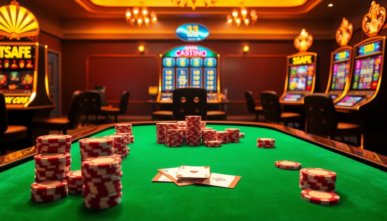 Experience the thrill of the 33win online casino with vibrant tables and exciting gameplay.