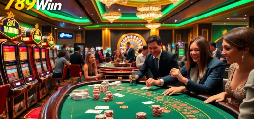 Experience the thrill of 789Win with exciting casino games and vibrant poker tables.