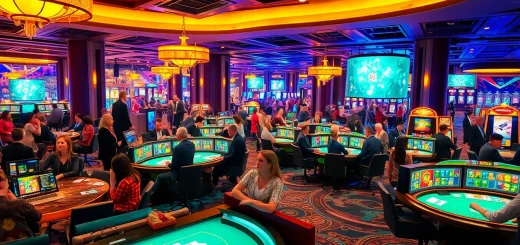 Online casino excitement at https://co88.london/ with players and dealers in a vibrant digital setting.