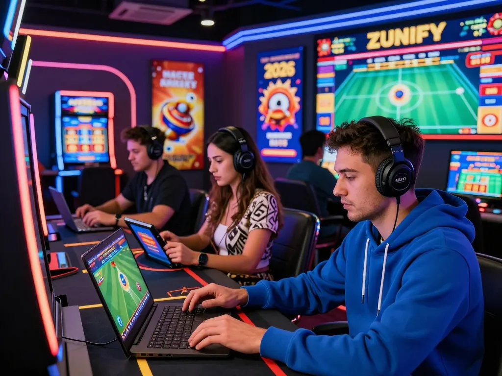 Exciting online gambling experience at 88AA casino highlighting players engaged in sports betting and live games in a vibrant digital setting.