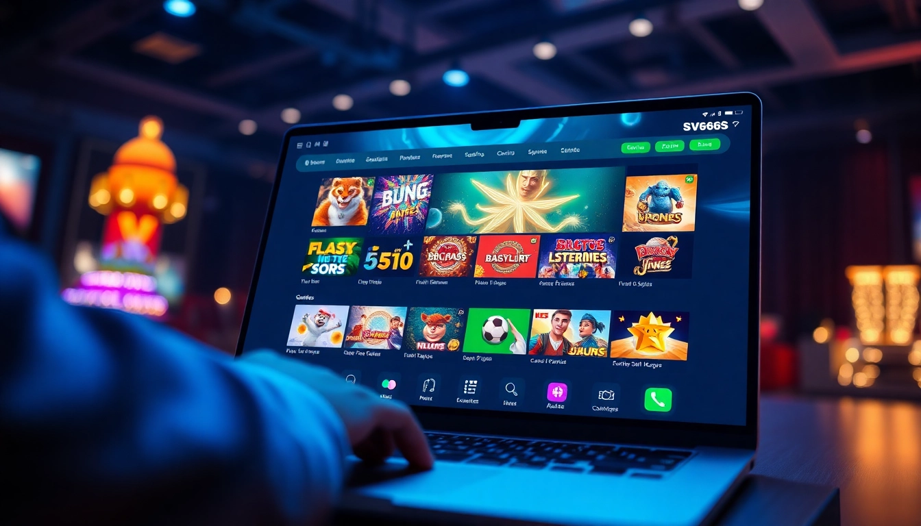 Discover exciting gaming experiences at https://sv66s.net/ showcasing vibrant casino and sports betting games.