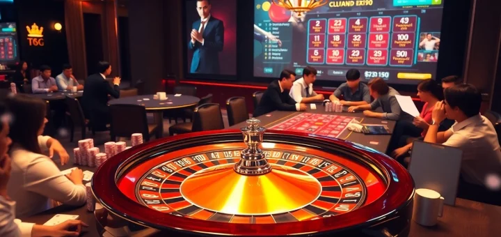 Experience the thrill of gaming at Trang chủ king88 with poker, roulette, and vibrant casino ambiance.