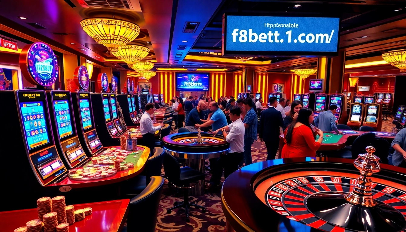 Experience winning excitement with slot machines and roulette at https://f8betb1.com/ casino.