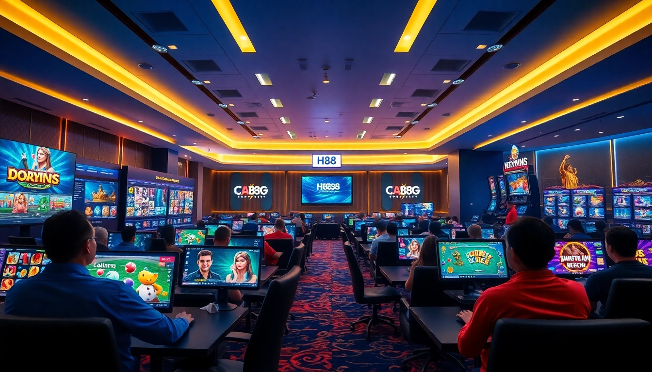 Experience the thrill of online gaming at https://hb88.art/ with a modern casino interface.