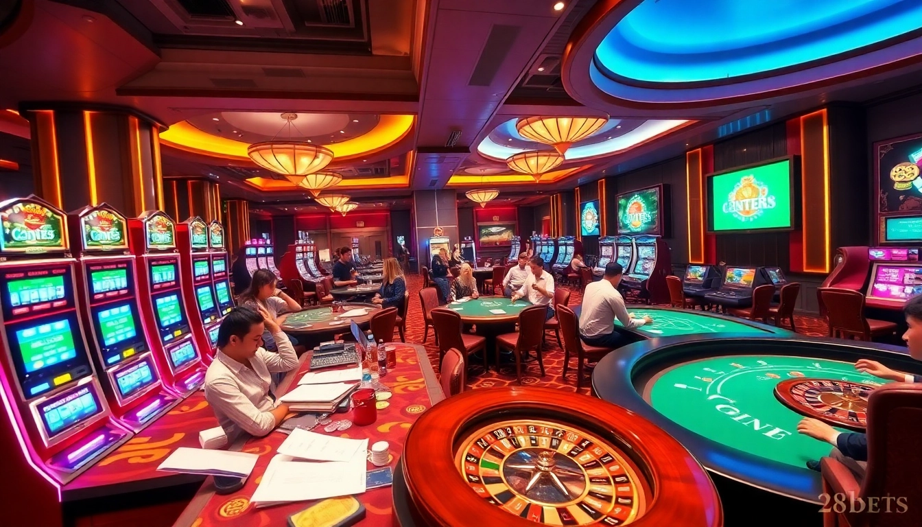 Engage with the excitement of gambling at https://28bets.casino/ featuring vibrant casino gaming, players, and modern interfaces.