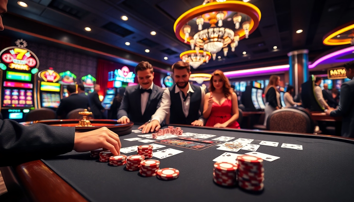 Engage in high-stakes gameplay at https://gk88.bond/ with vibrant casino ambiance and professional dealers.