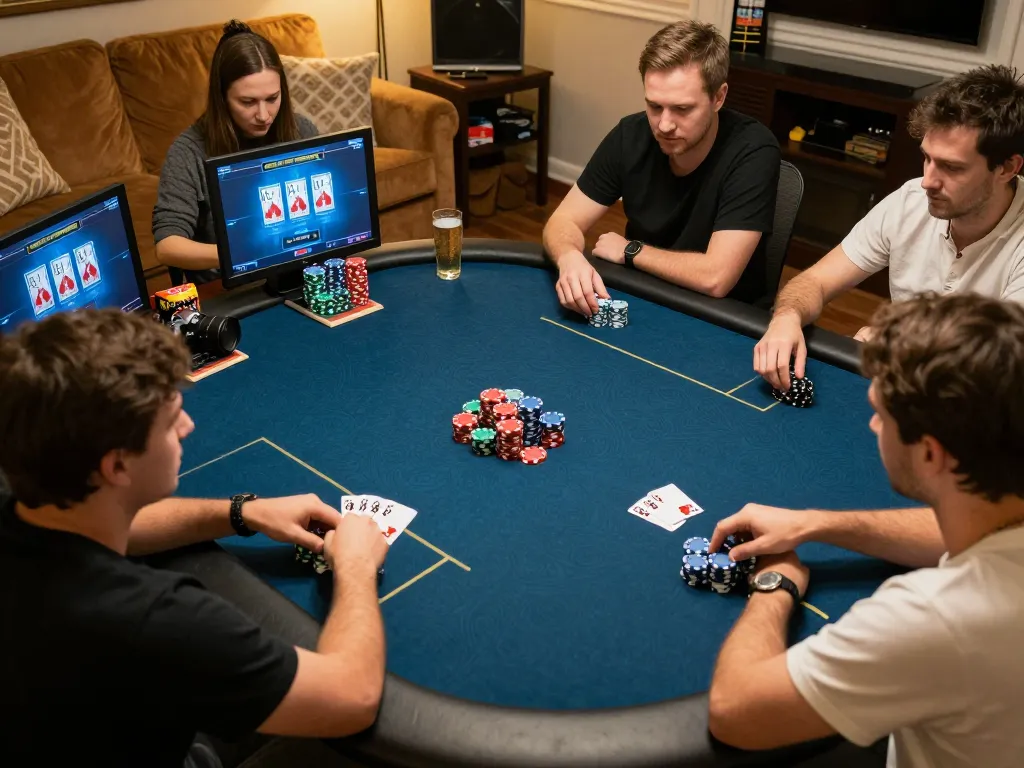 Menariknya adegan turnamen poker Gsc108 yang menonjolkan strategi pemain dan semangat kompetitif di rumah.