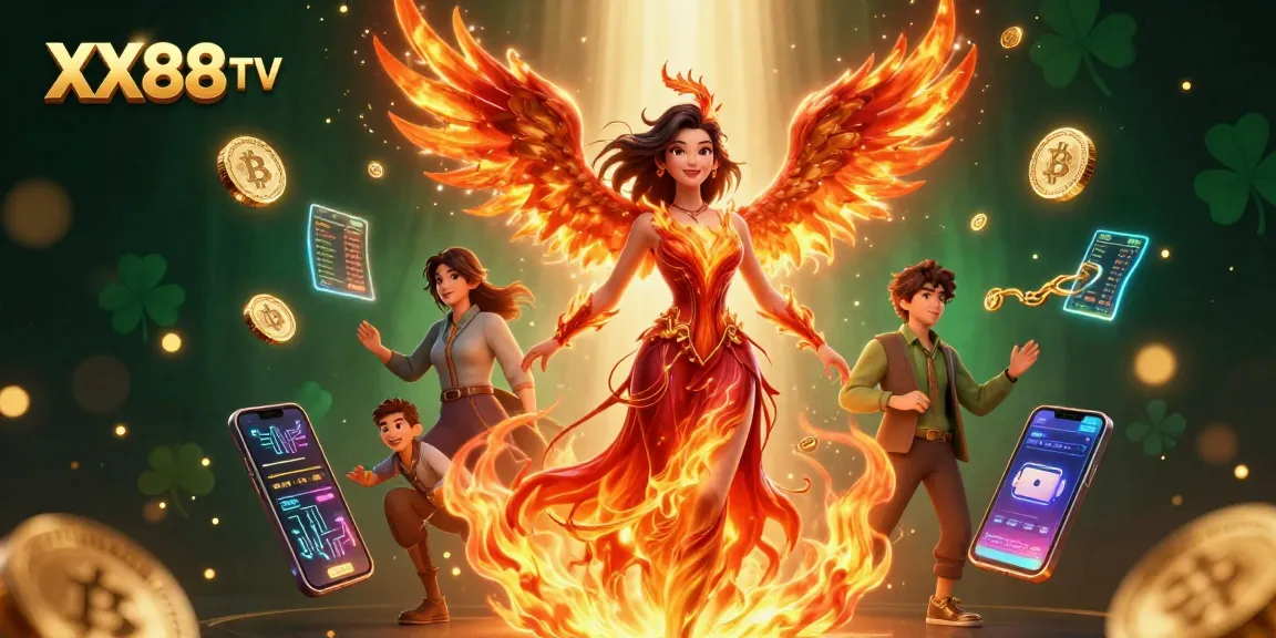 Engage with XX88 TV to explore thrilling gaming adventures featuring captivating illustrations.