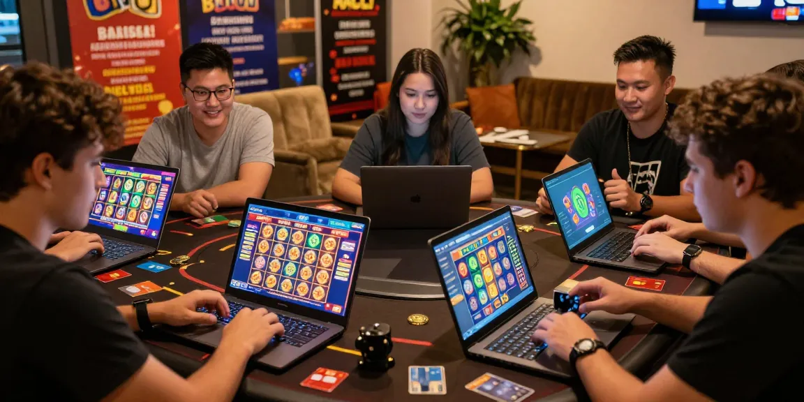 Engaging gaming atmosphere showcasing players at credit card casinos https://eviz.org.uk with vibrant games and bonuses