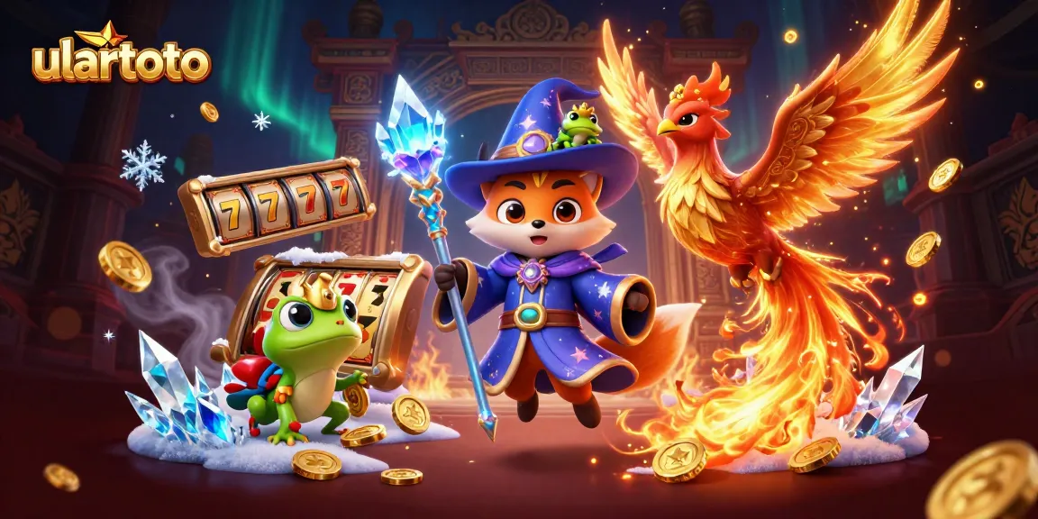 Engage with ulartoto's thrilling online slots with vibrant visuals and interactive gaming elements.