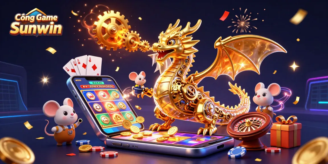 Experience thrilling fun at Cổng game Sunwin with vibrant games and golden rewards!