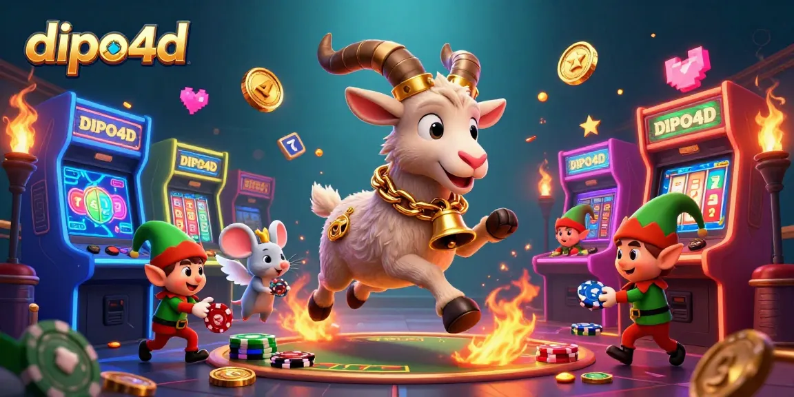 Dive into DIPO4D's lively online casino world, where Krampus and friends keep the game alive!